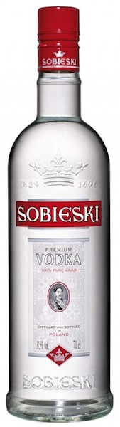 SOBIESKI Vodka polonaise 37,5% 70cl pas cher 